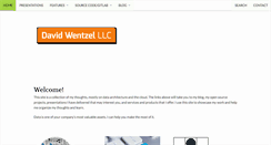 Desktop Screenshot of davewentzel.com